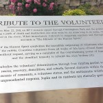 Tribute to the Volunteers