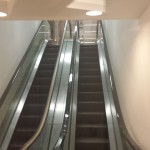 Most of the escalators were broken down and un cared fore.